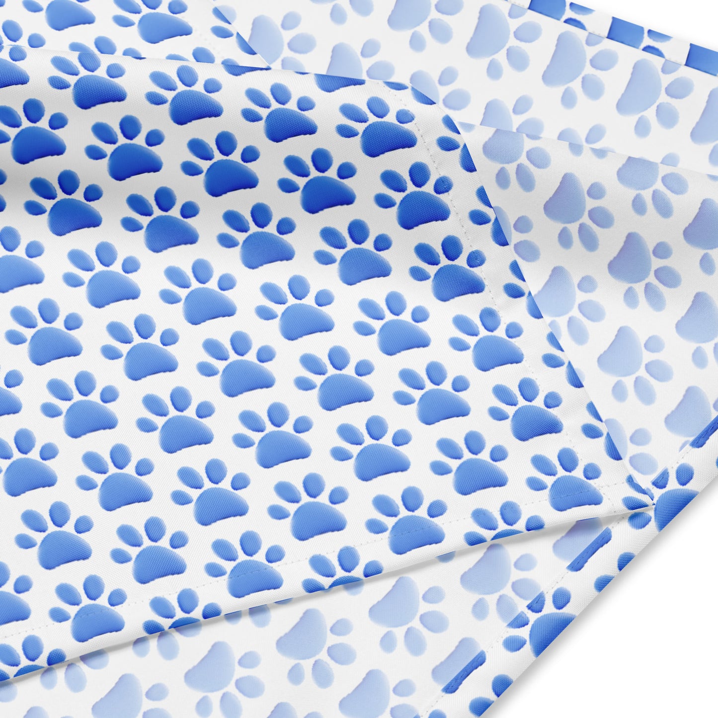 Blue Paws All-over print bandana