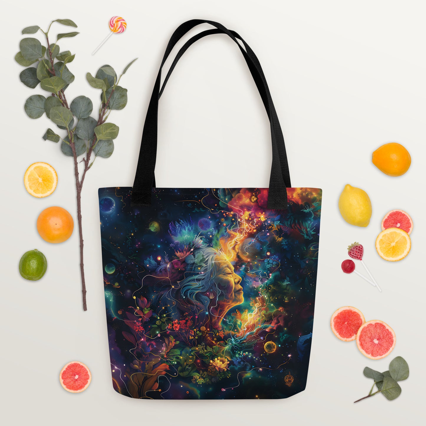 Golden Reflections Tote bag