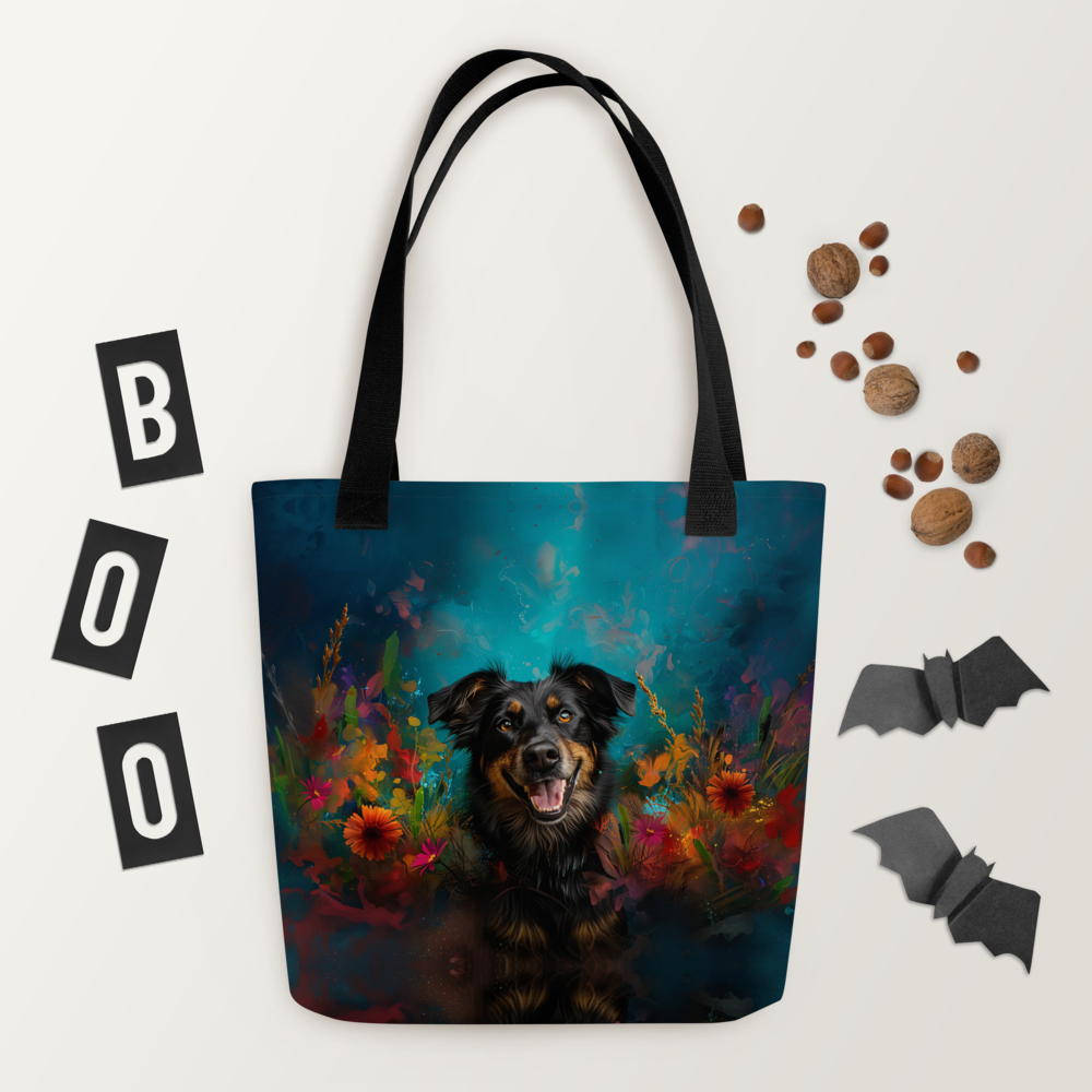 Floral Fetch Tote bag