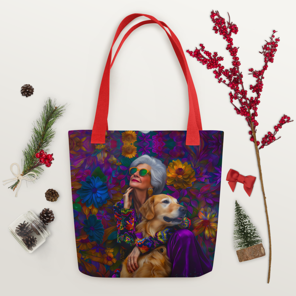 Velvet Paws Tote bag