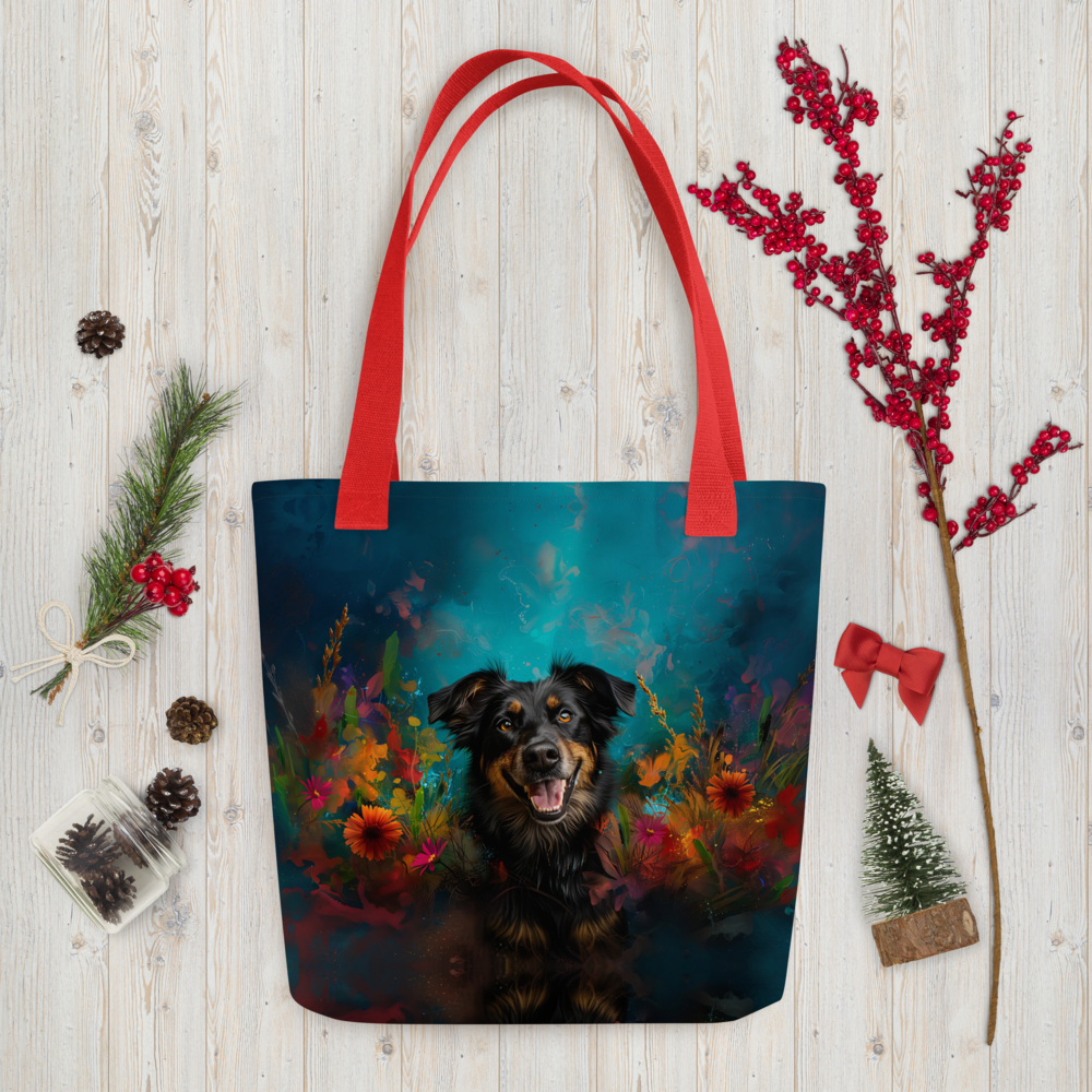 Floral Fetch Tote bag