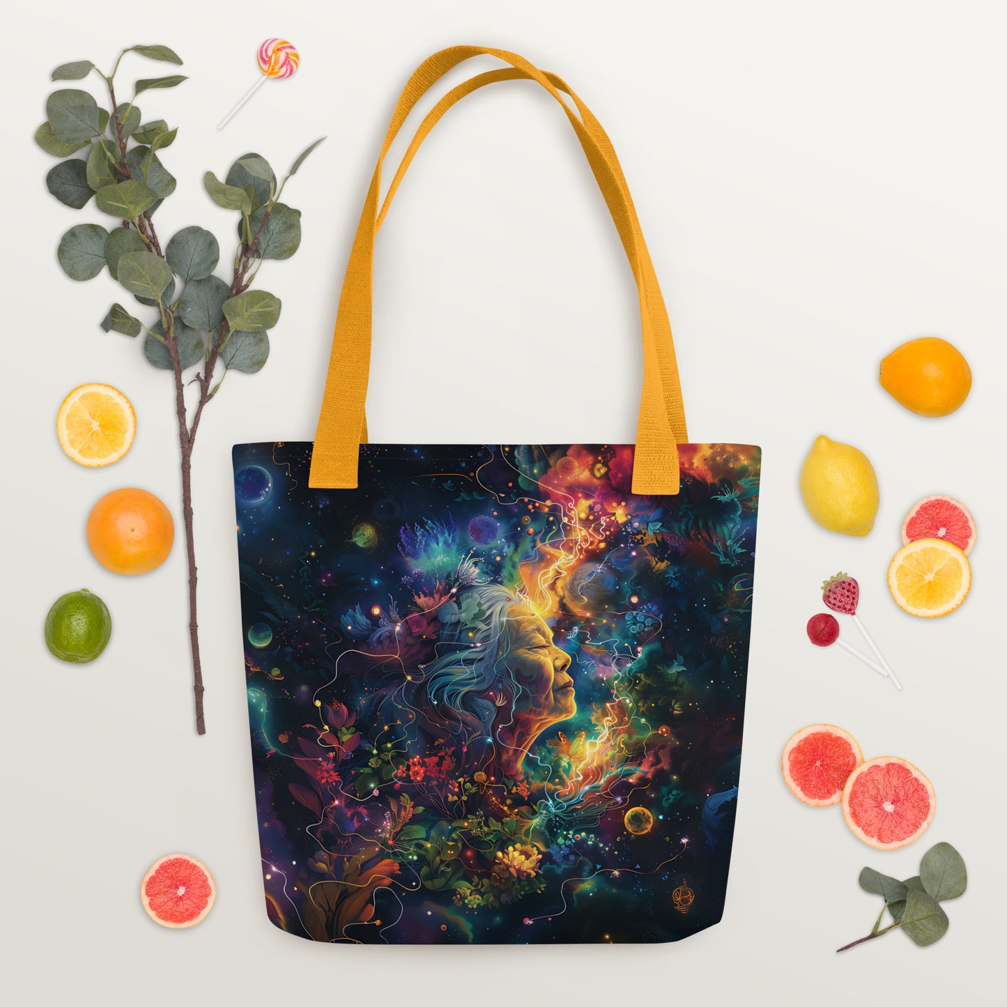 Golden Reflections Tote bag