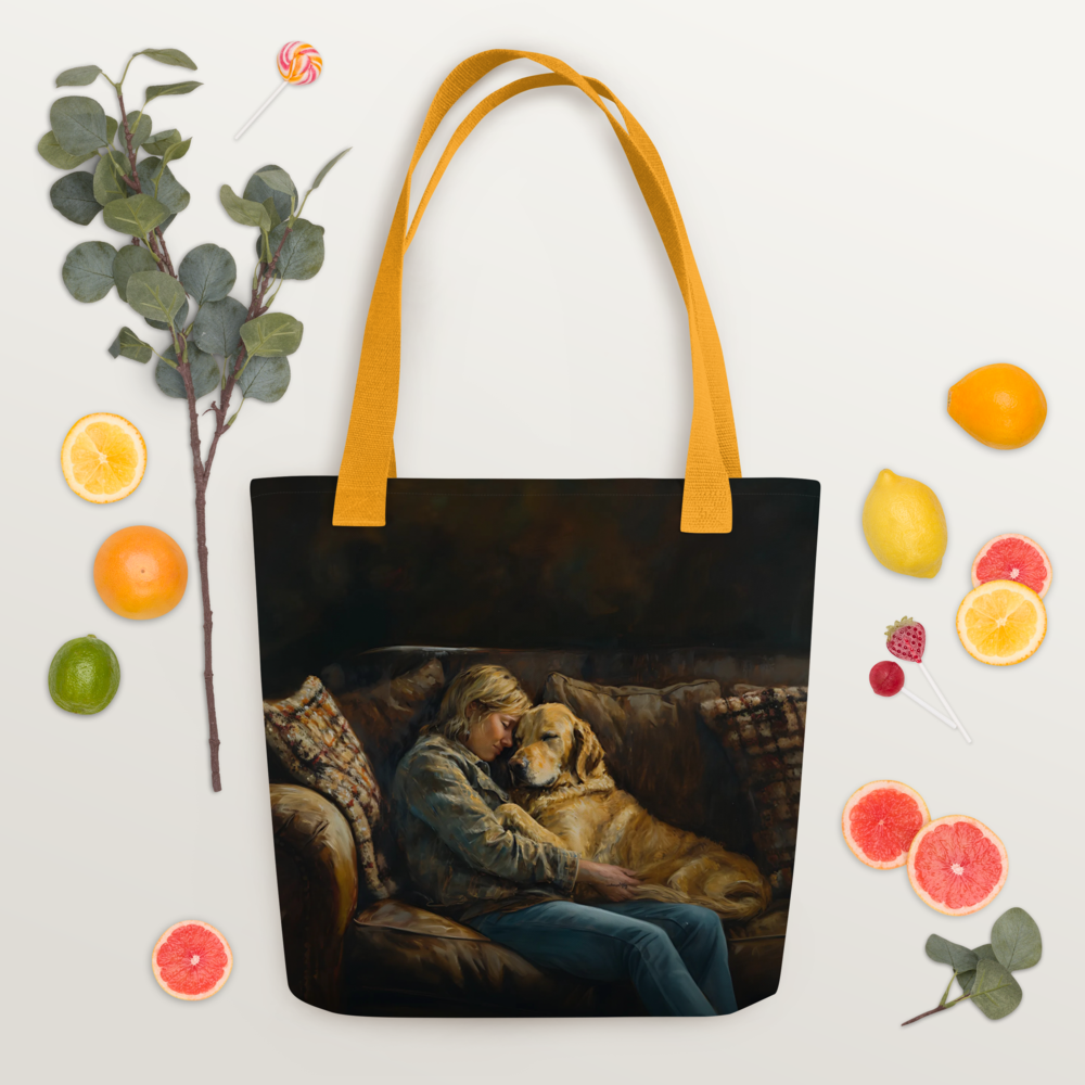 Golden Comfort Tote bag