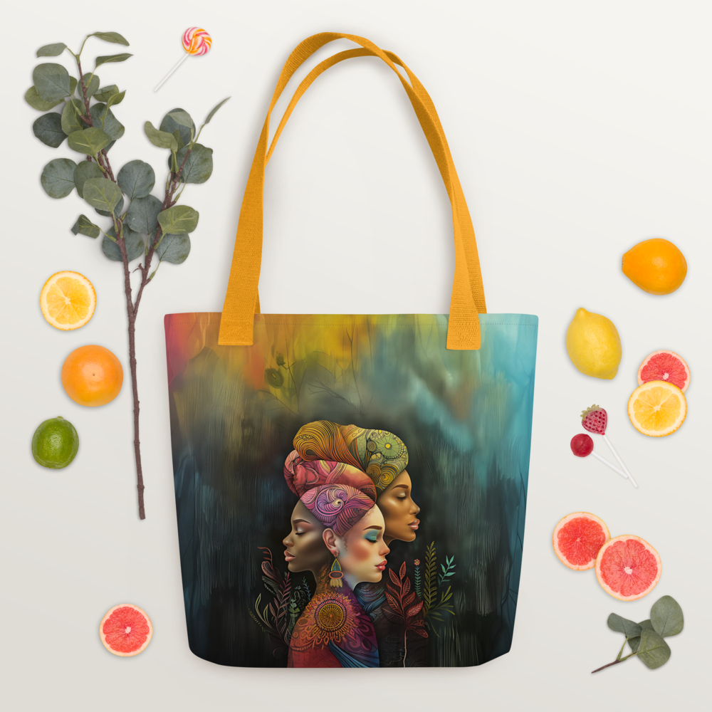 Timeless Faces Tote bag
