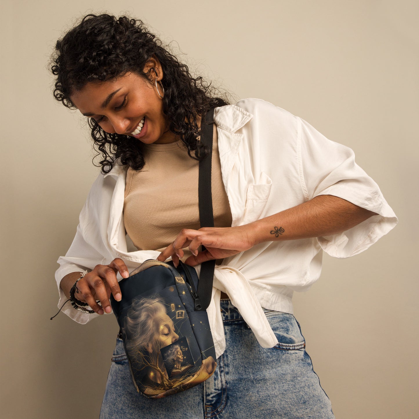 Golden Legacy Utility crossbody bag