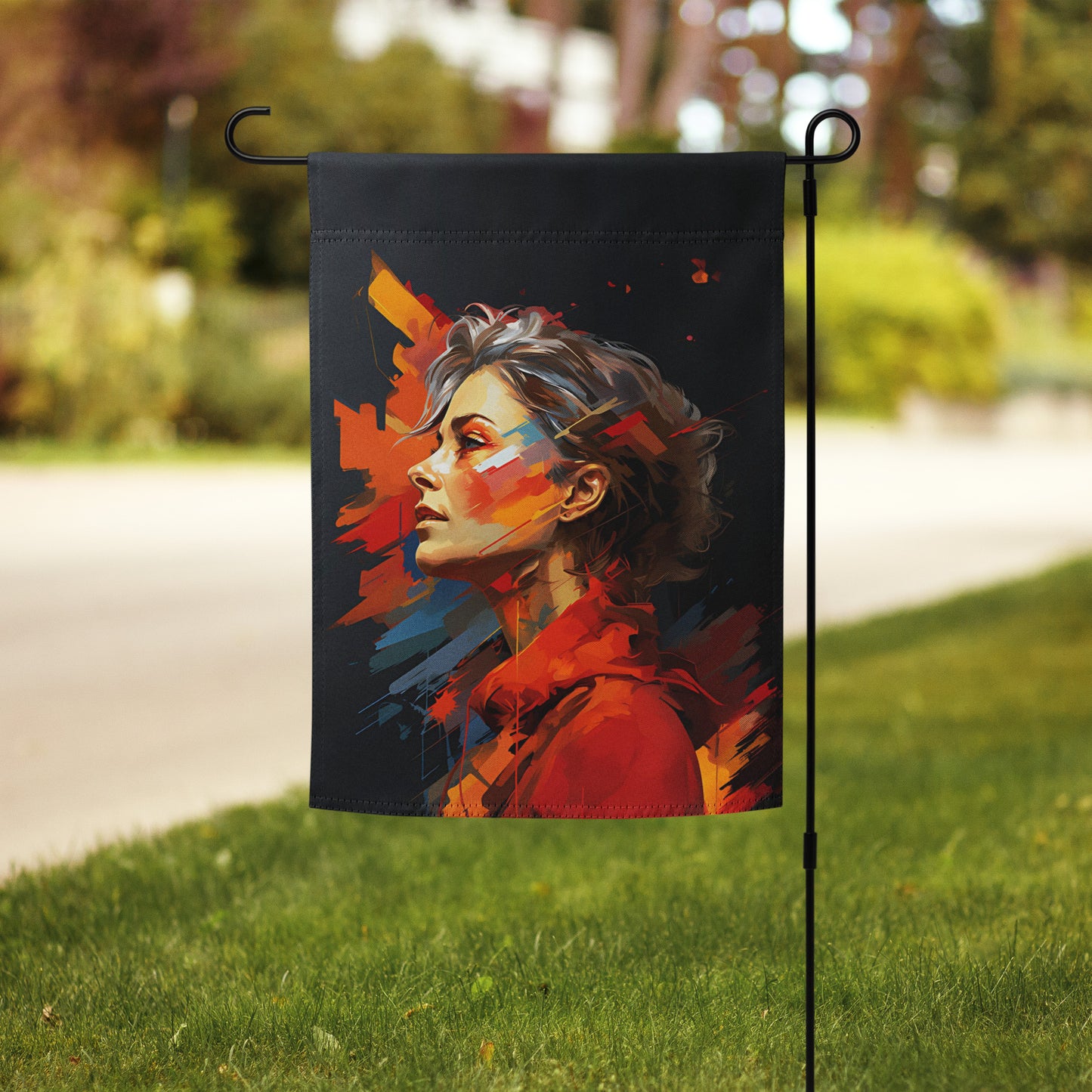 Quiet Power Garden flag