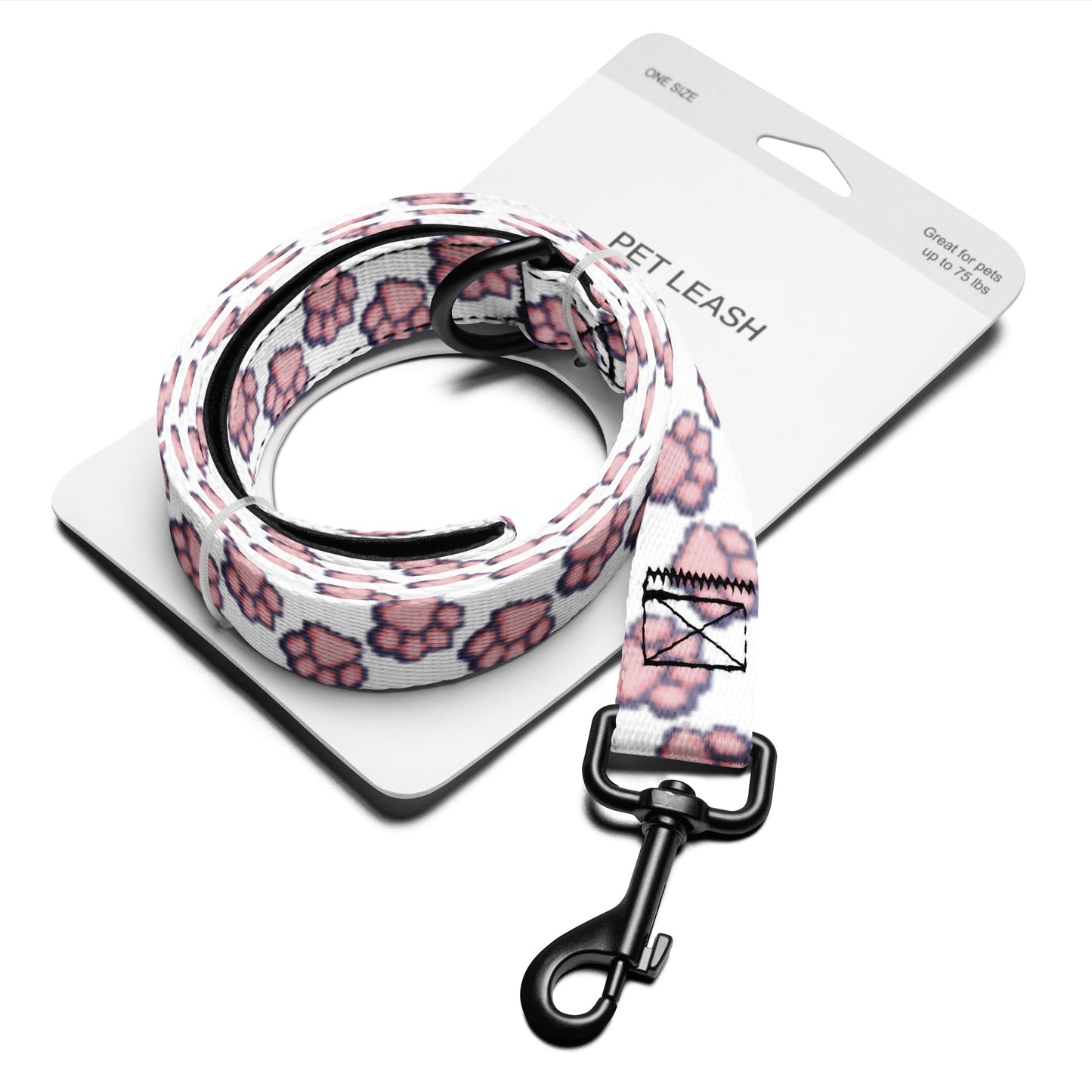 Pink Paws Pet leash