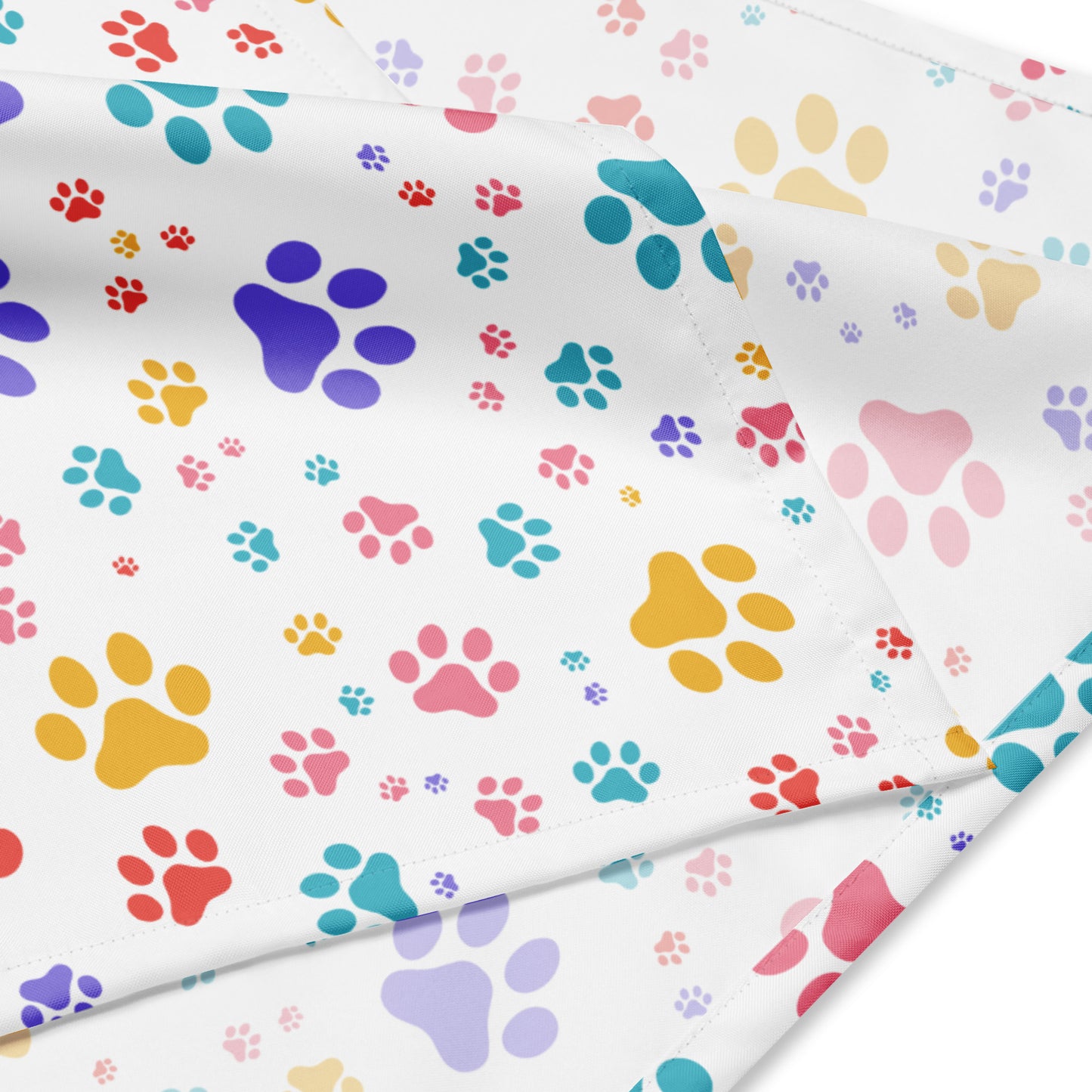 Rainbow Paws All-over print bandana