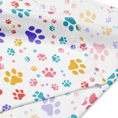 Rainbow Paws All-over print bandana