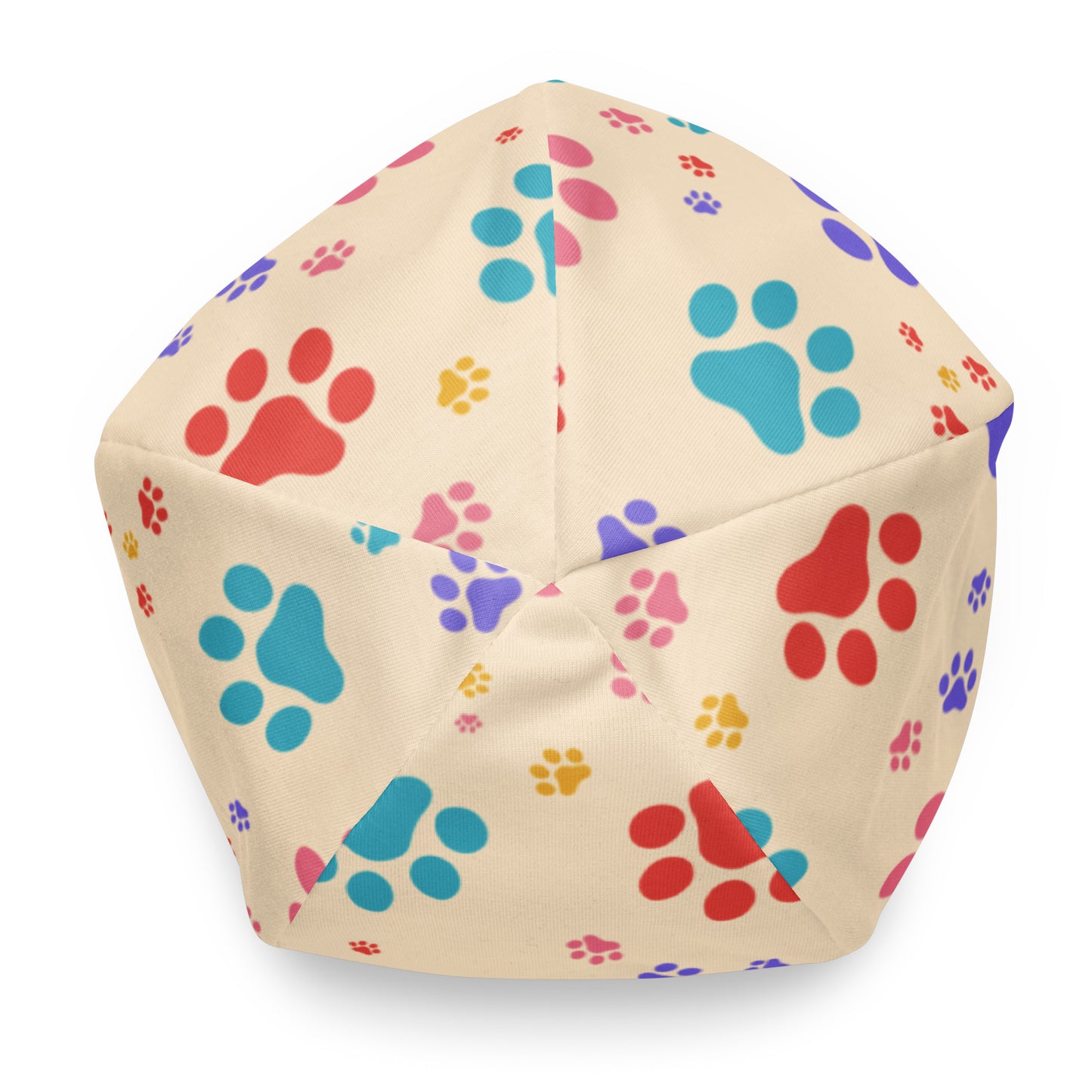 Rainbow Paws All-Over Print Beanie