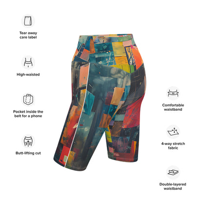 Radiant Journey Biker Shorts