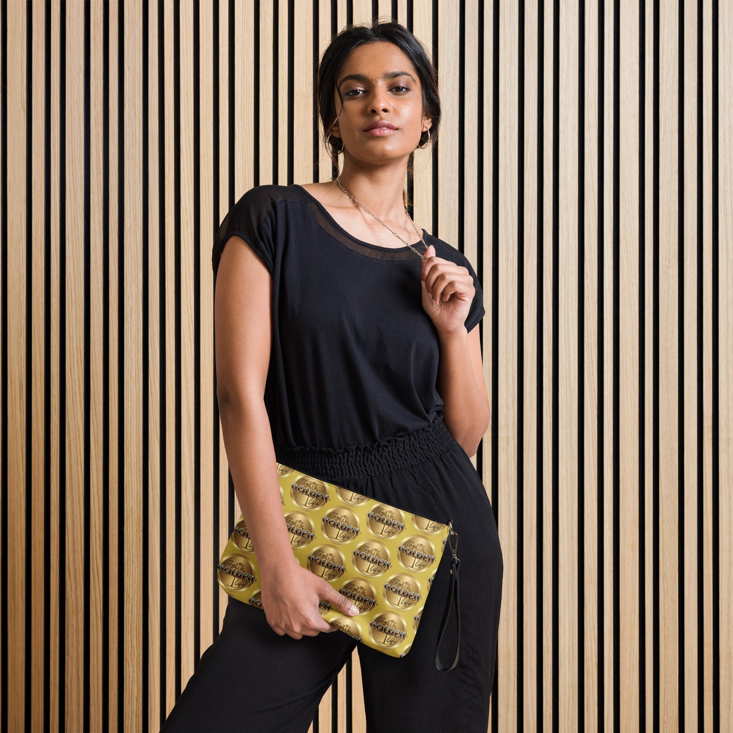 Golden Crossbody bag