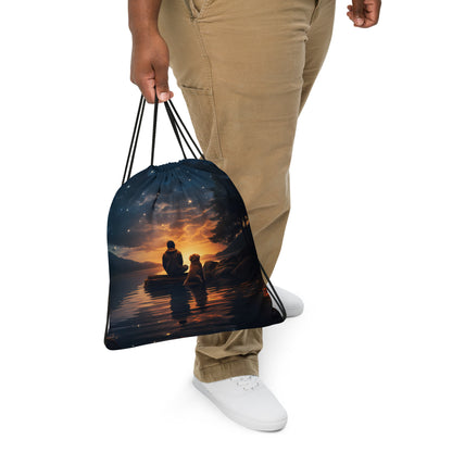 Golden Bond Drawstring bag