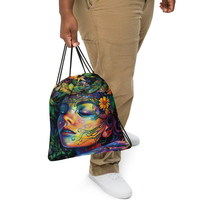 Golden Dream Drawstring bag