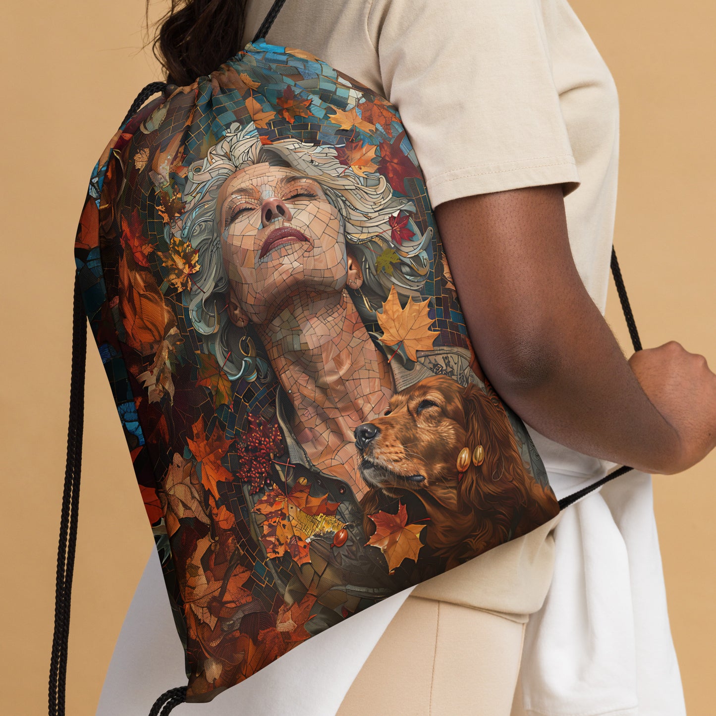 Timeless Grace Drawstring bag