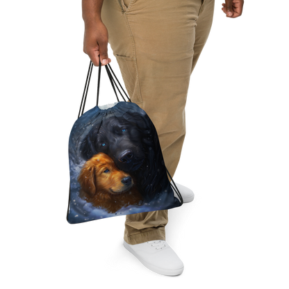 Winter Guardians Drawstring bag