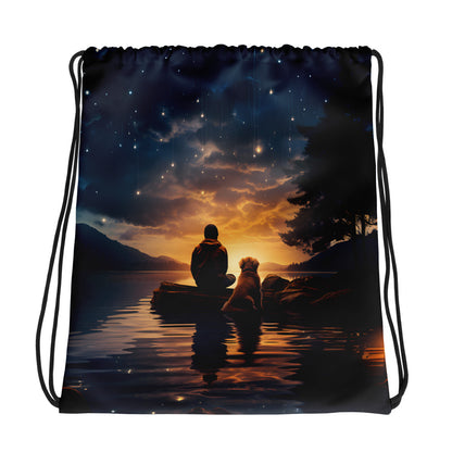 Golden Bond Drawstring bag