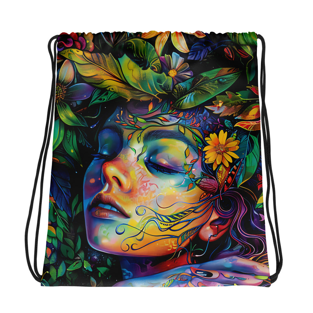 Golden Dream Drawstring bag