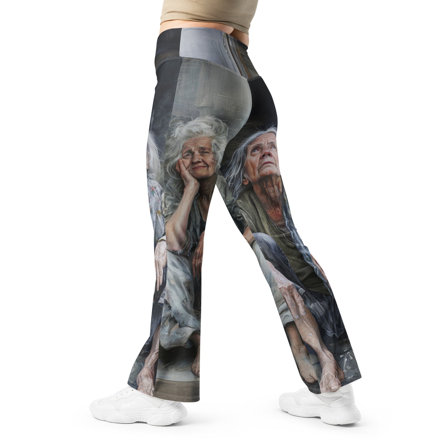 Peaceful Upset Flare Leggings