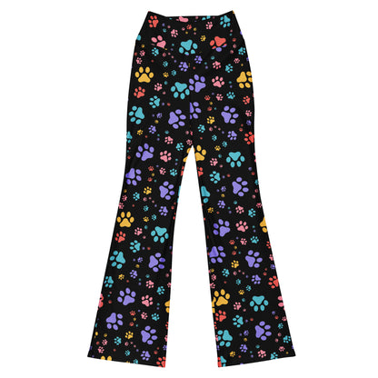 Rainbow Paws Flare leggings