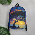 Gleaming Serenity Minimalist Backpack