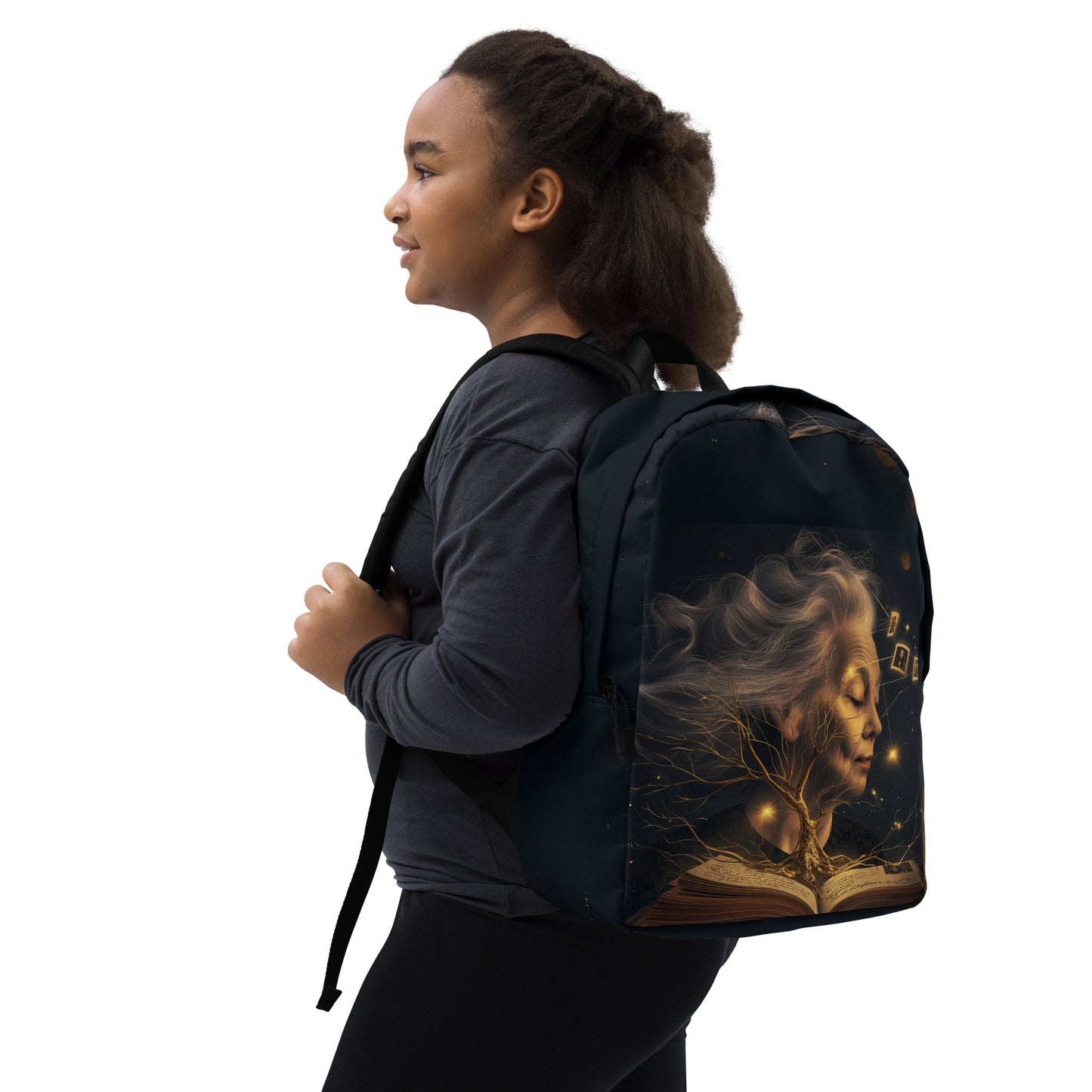 Golden Legacy Minimalist Backpack