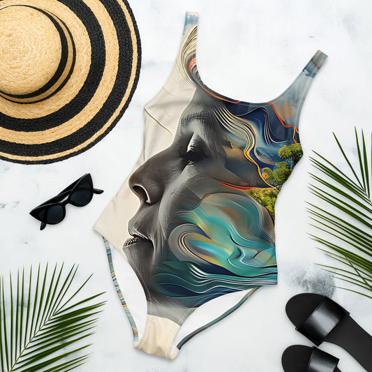 Calm & Strong One-Piece Swimsuit