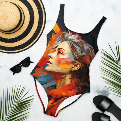 Bold & Brave One-Piece Swimsuit