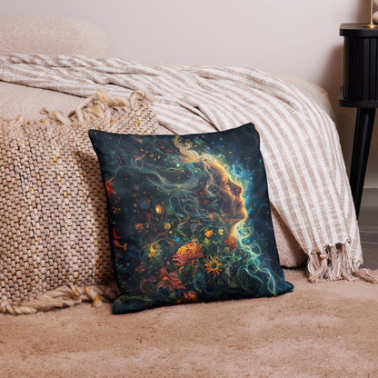 Golden Reflections Premium Pillow