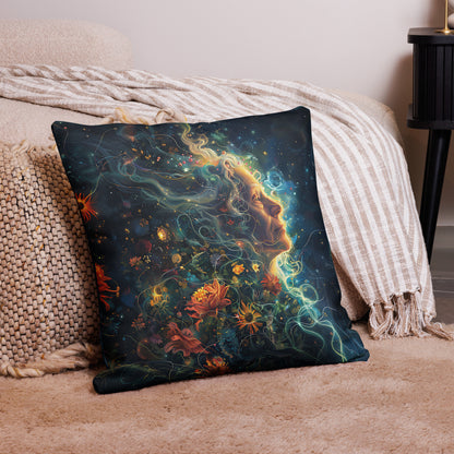 Golden Reflections Premium Pillow