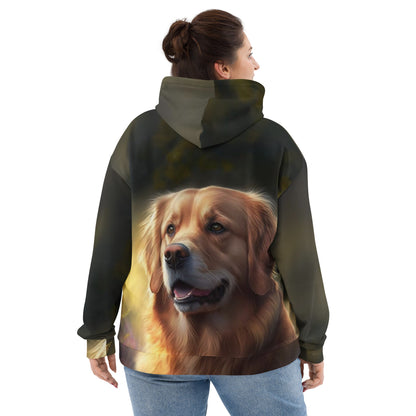 Golden Retriever Joy Unisex Hoodie