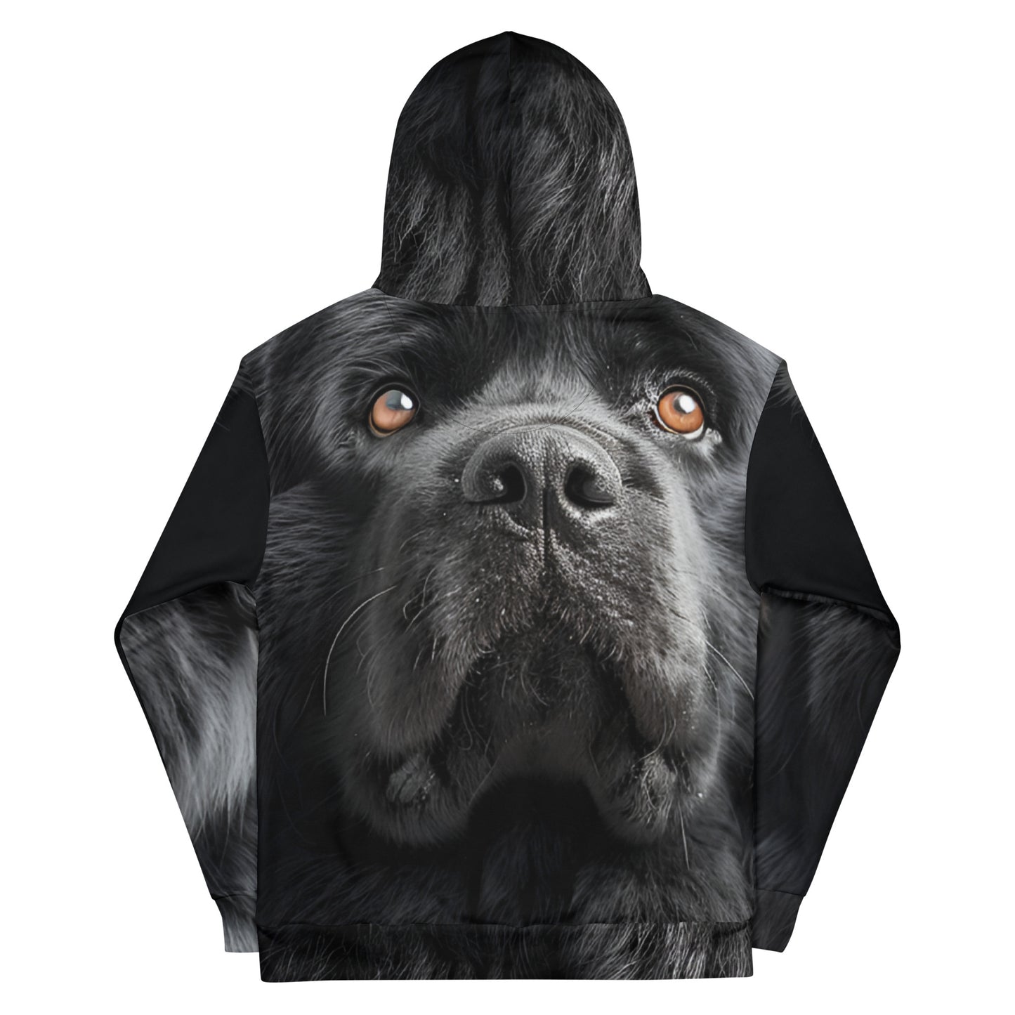 Golden Black Lab Unisex Hoodie