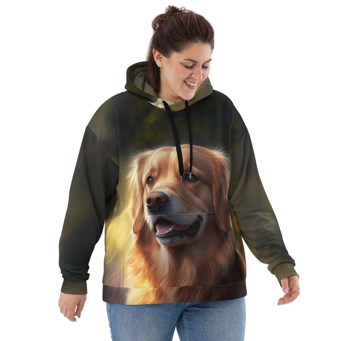 Golden Retriever Joy Unisex Hoodie