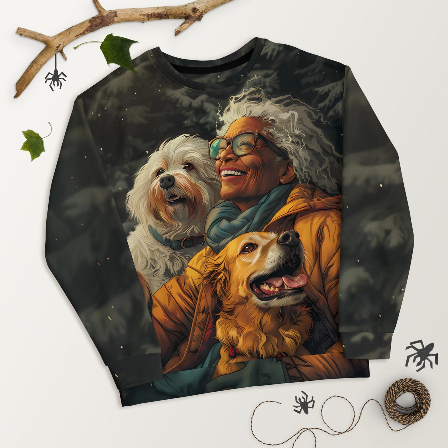 Fur Mama Adventures Unisex Sweatshirt