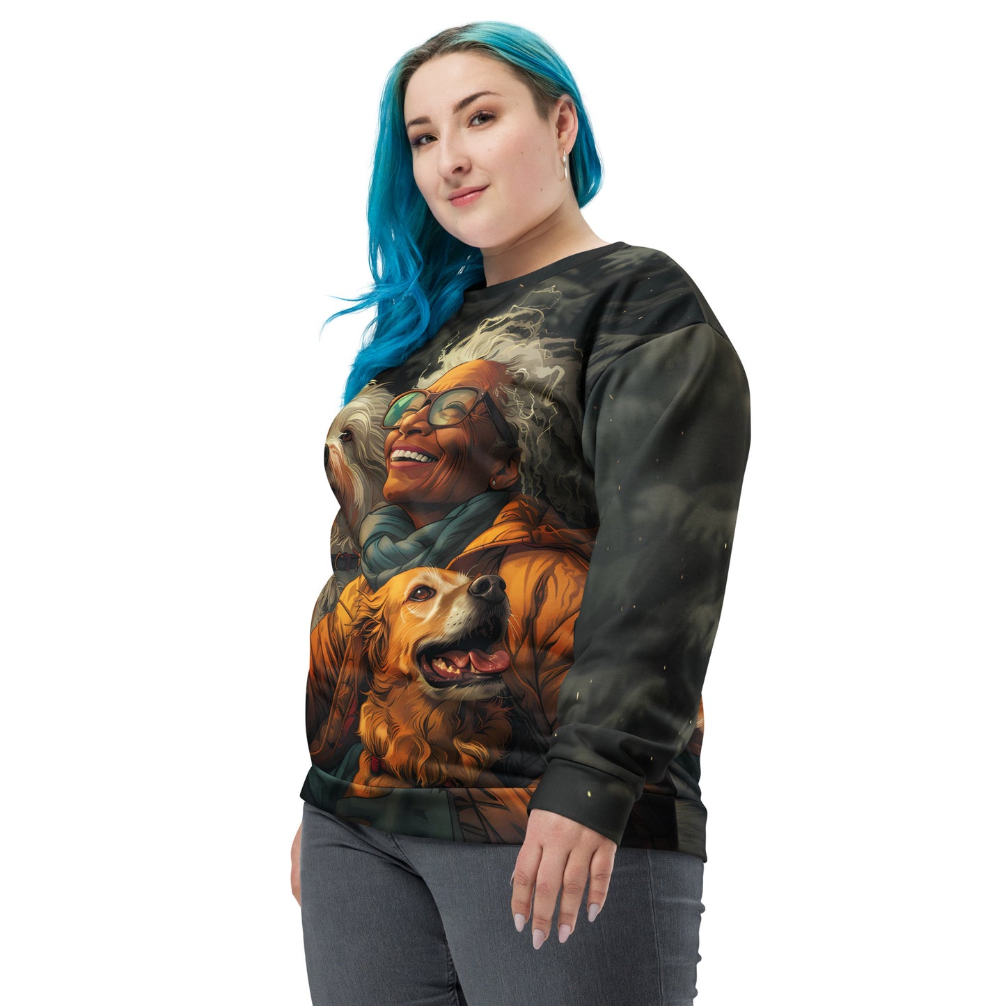 Fur Mama Adventures Unisex Sweatshirt