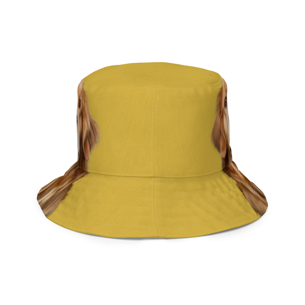 Golden Black Lab x Our Goldie Companion Reversible bucket hat