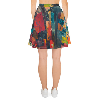 Radiant Journey Skater Skirt