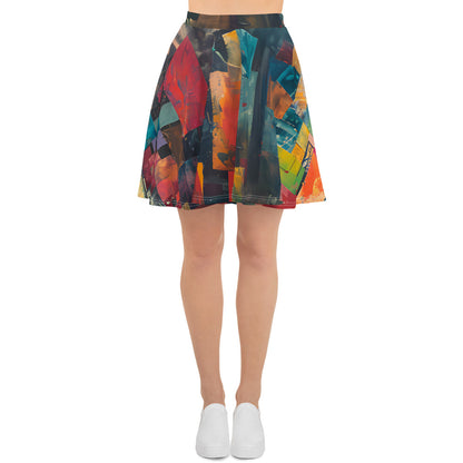 Radiant Journey Skater Skirt