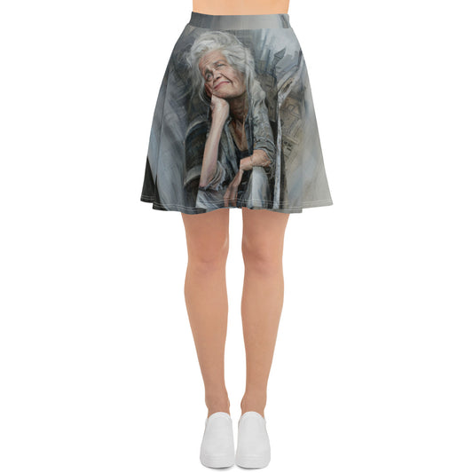 Peaceful Upset Skater Skirt