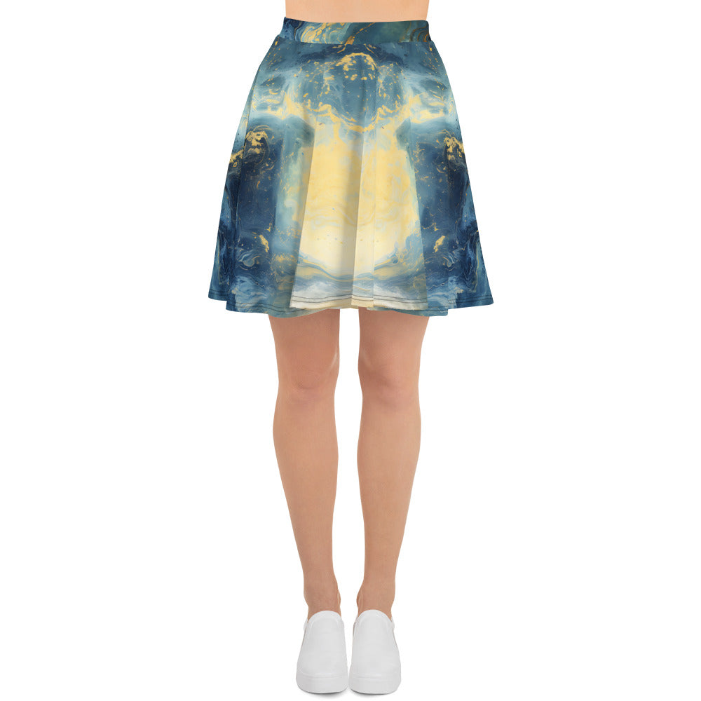 Golden Soul Skater Skirt