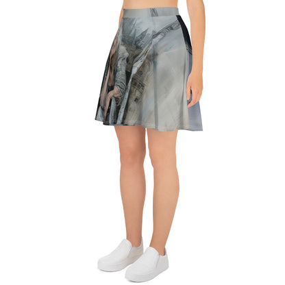 Peaceful Upset Skater Skirt