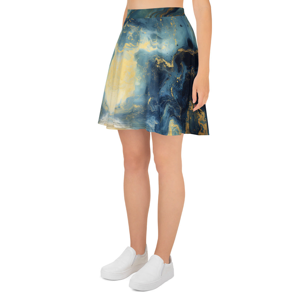 Golden Soul Skater Skirt