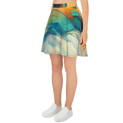 Women Rising Skater Skirt