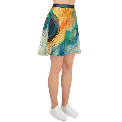 Women Rising Skater Skirt