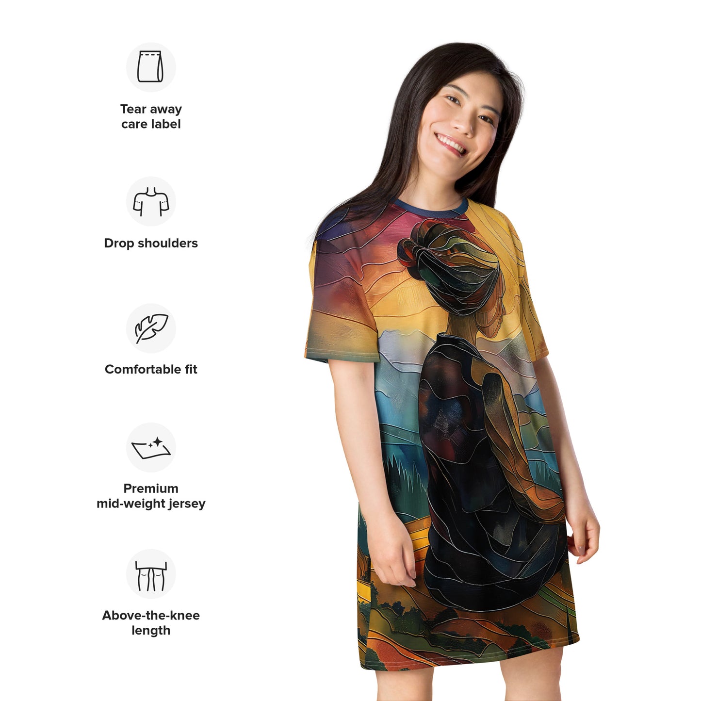 Harmony Her T-shirt dress