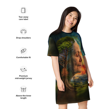 In Heaven T-shirt dress