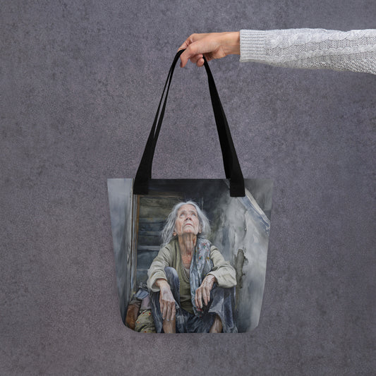 Peaceful Upset Tote bag