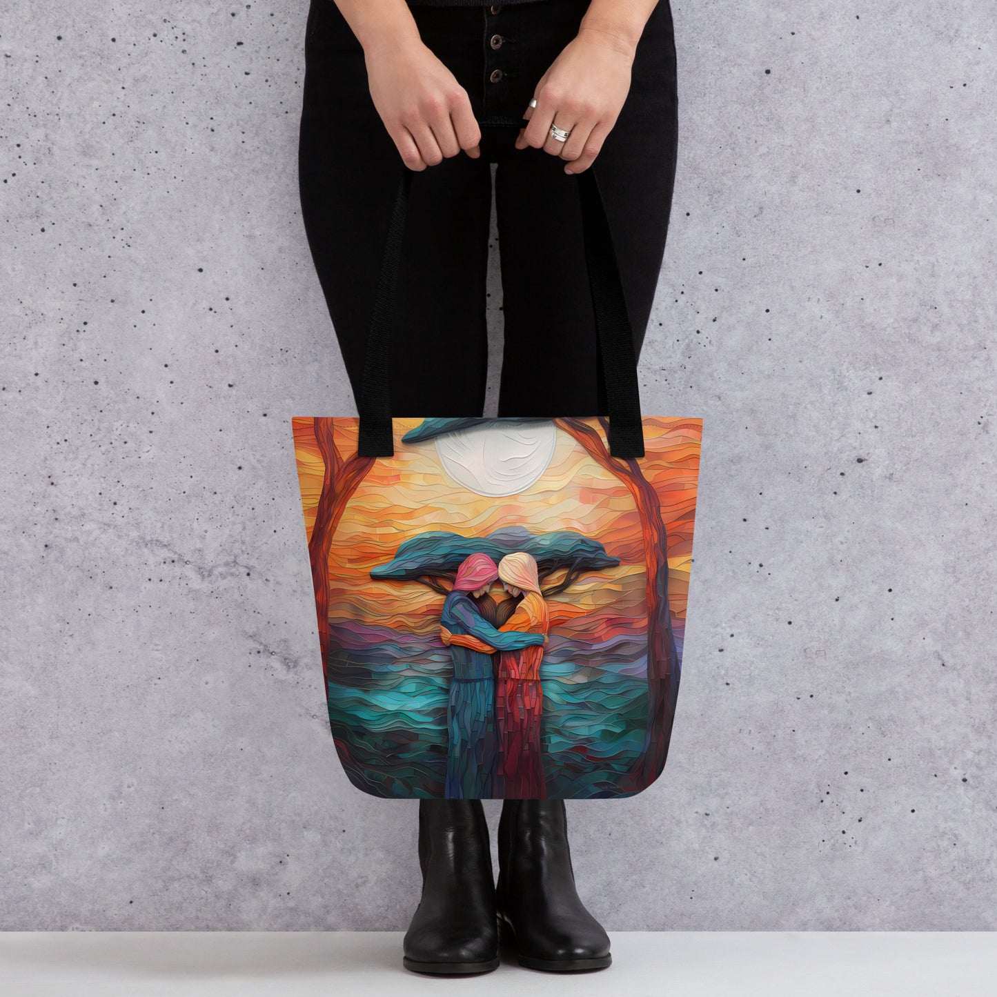 Radiant Sisterhood Tote bag