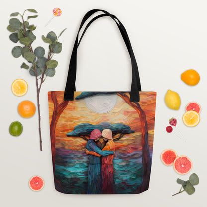 Radiant Sisterhood Tote bag