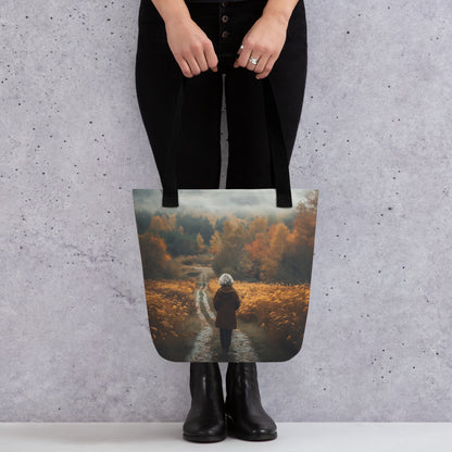 Warm Journey Tote bag